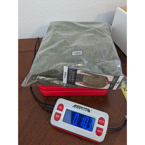 Banana Republic Double Knit Shirt S‎ Olive Green Crewneck Long Sleeves Layering - Picture 10 of 11